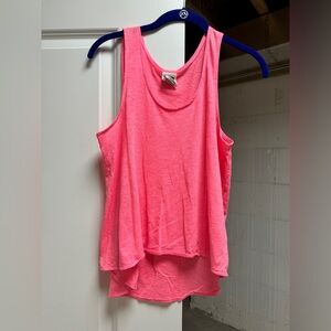 Victoria’s Secret Pink Bright Pink Women’s Muscle Tank Top XS